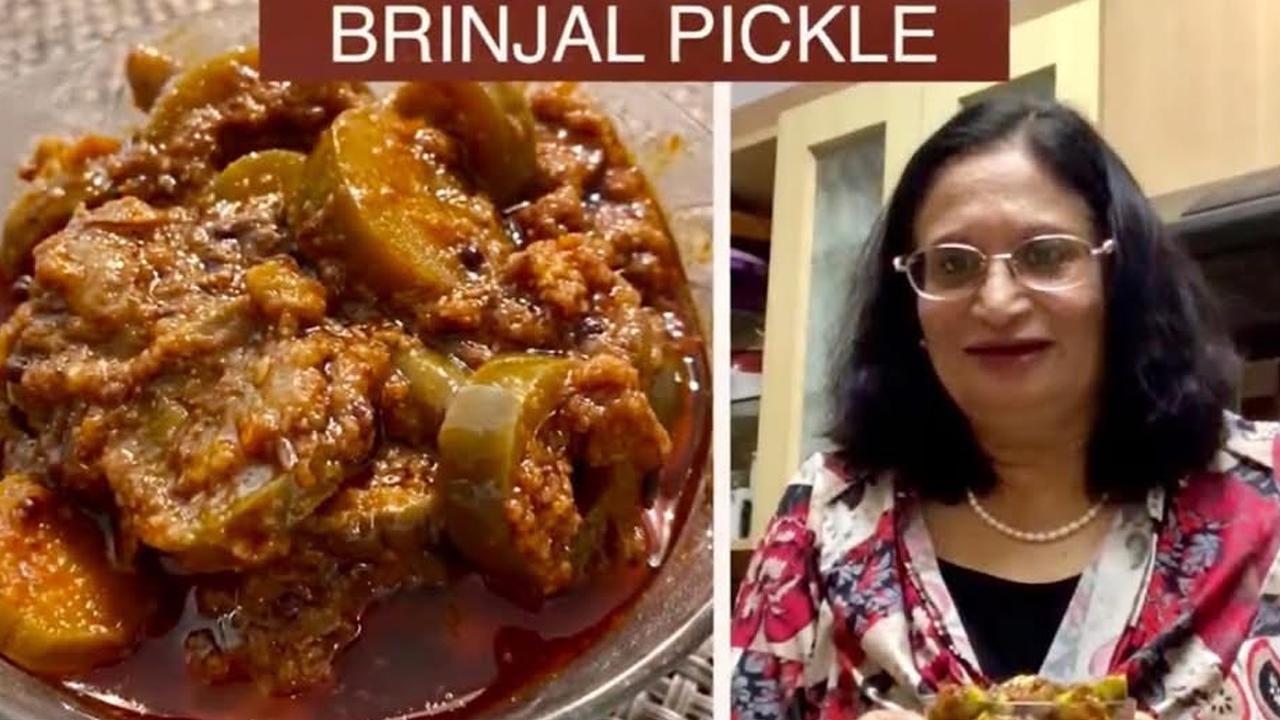 Anglo-Indian Brinjal Pickle (Aubergine / Eggplant Pickle)