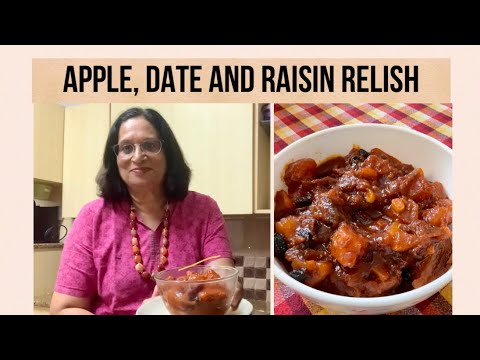 Anglo-Indian Apple, Date and Raisin Chutney (Relish)